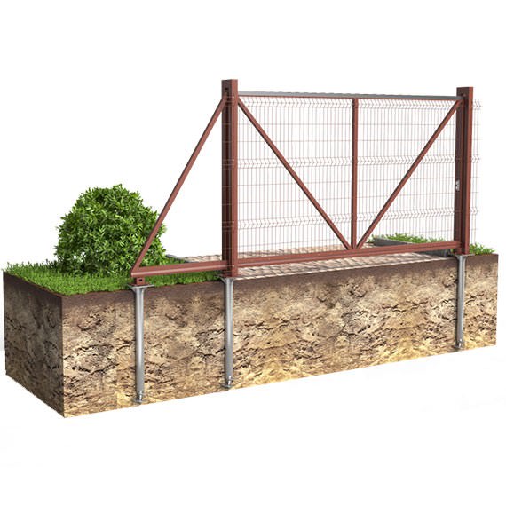 Винтовые сваи для ворот в Саранске и Республике Мордовия