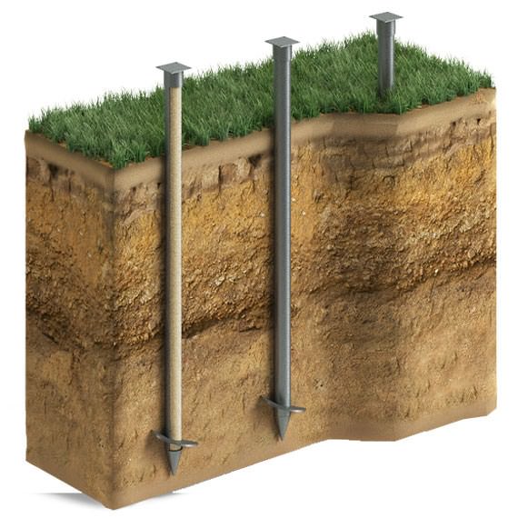 Винтовые сваи для забора в Саранске и Республике Мордовия
